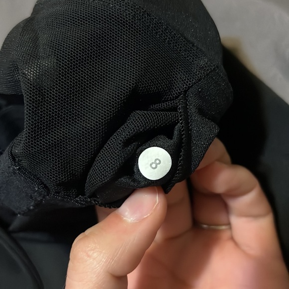 Black Lululemon strappy tank top - Picture 2 of 5